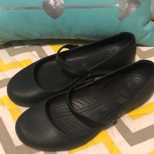 Crocs black size 10